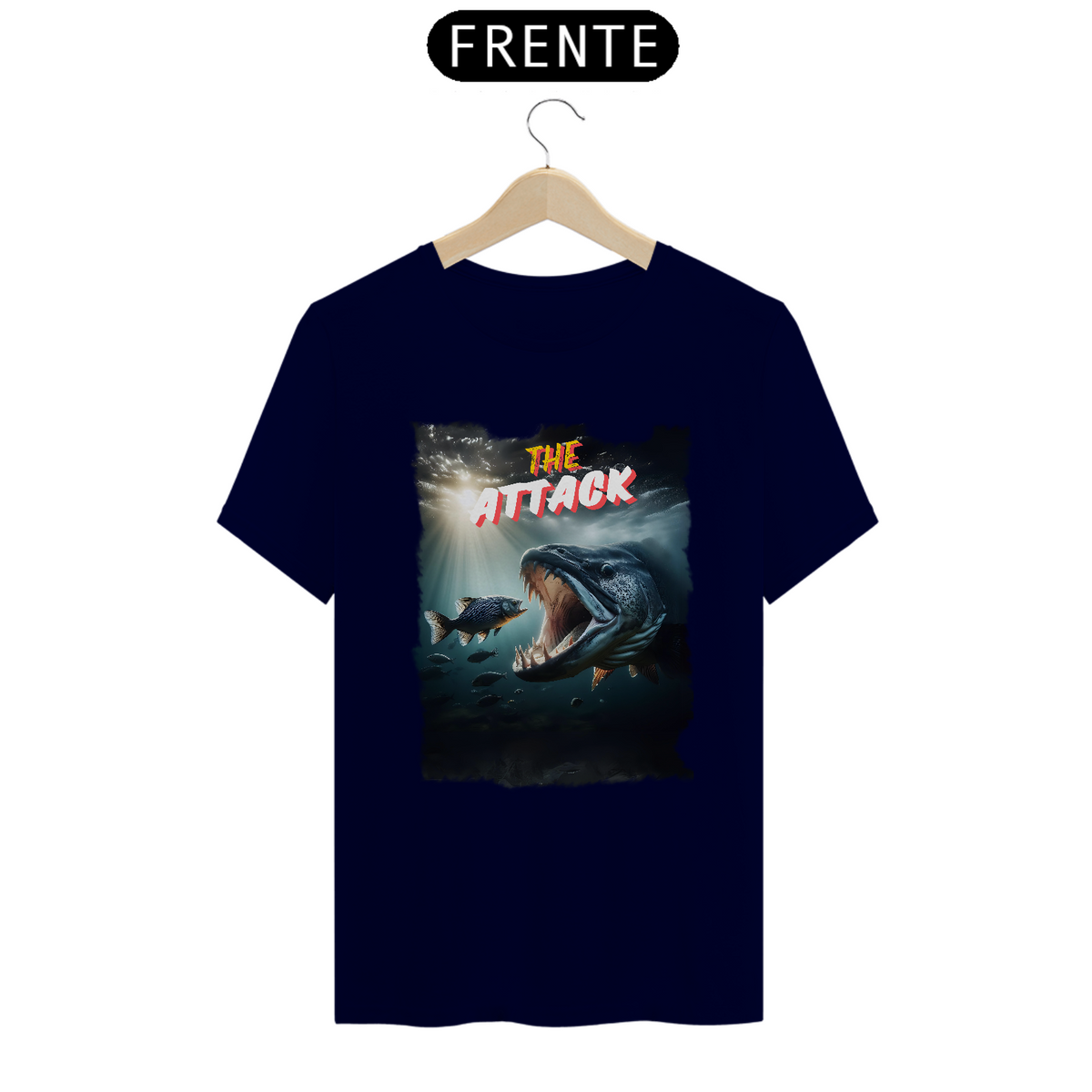 Nome do produto: Camiseta T-shirt Quality - The Attack