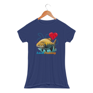 Nome do produtoCamiseta Baby Long Sport Dry UV (Fem) - Love Fishing Tambaqui