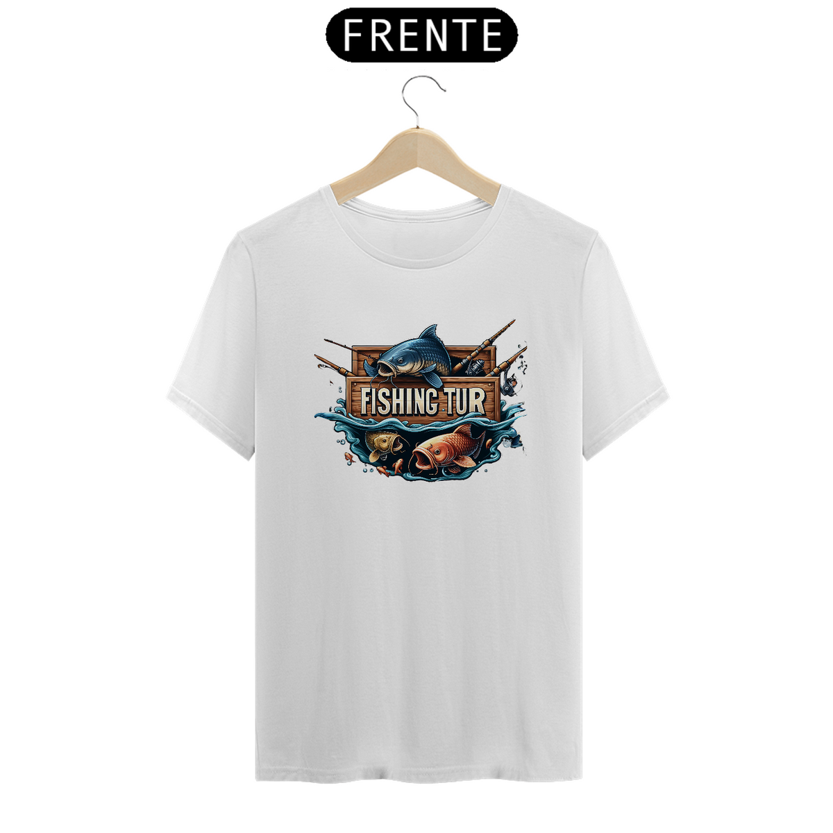 Nome do produto: Camiseta T-shirt Quality - Fishing Tur