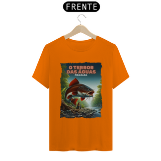 Nome do produtoCamiseta T-shirt Quality - Pirarara O Terror das Águas