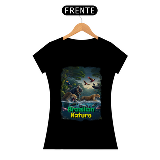 Camiseta Baby Long Prime (fem) Brazilian Nature