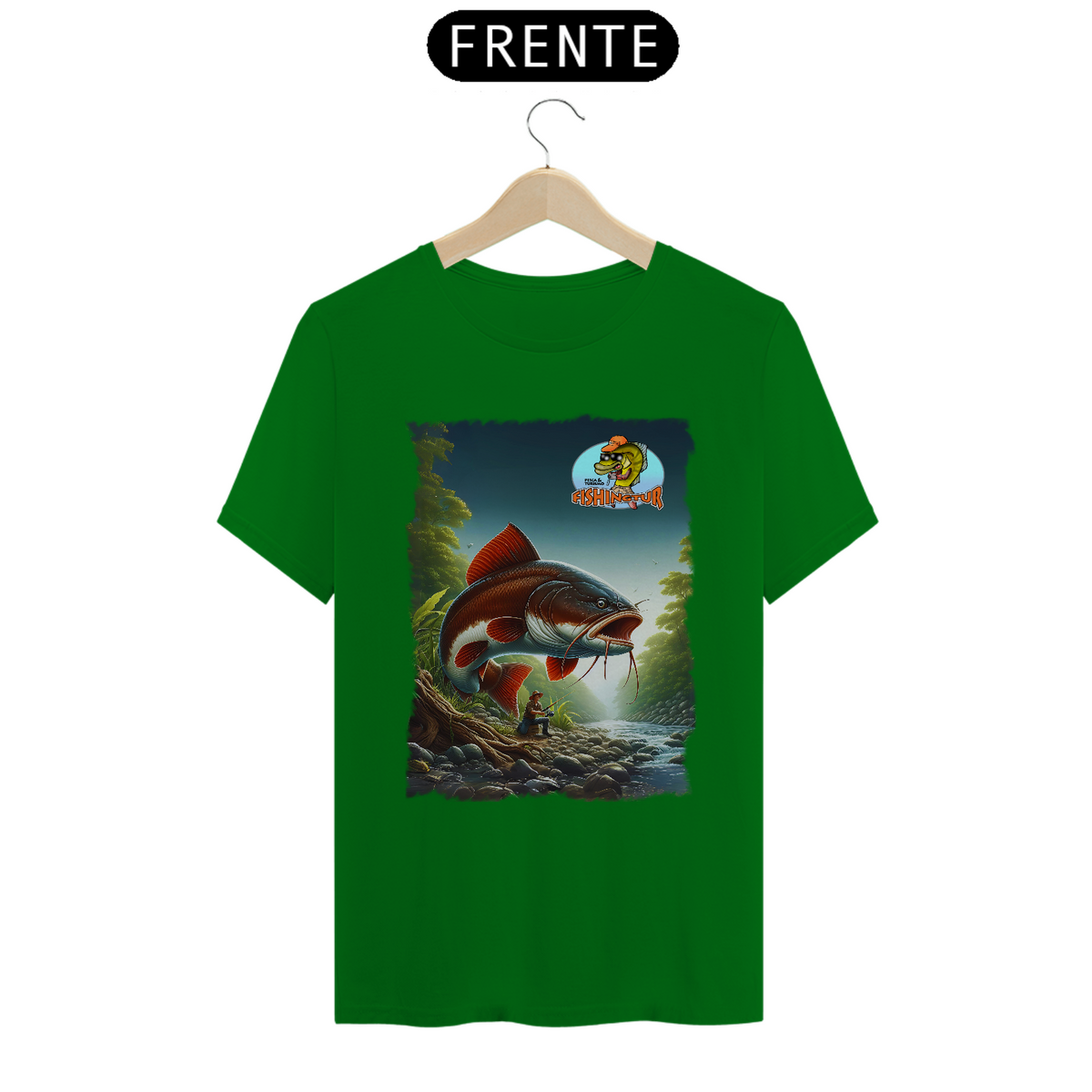 Nome do produto: Camiseta T-shirt Quality - Pirarara Fishingtur