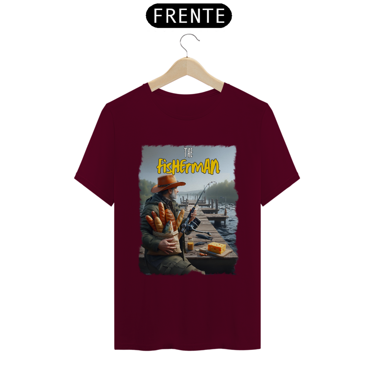 Nome do produto: Camiseta T-shirt Quality - The Fisherman