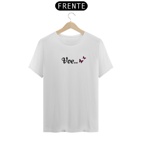 Camiseta feminina Voe