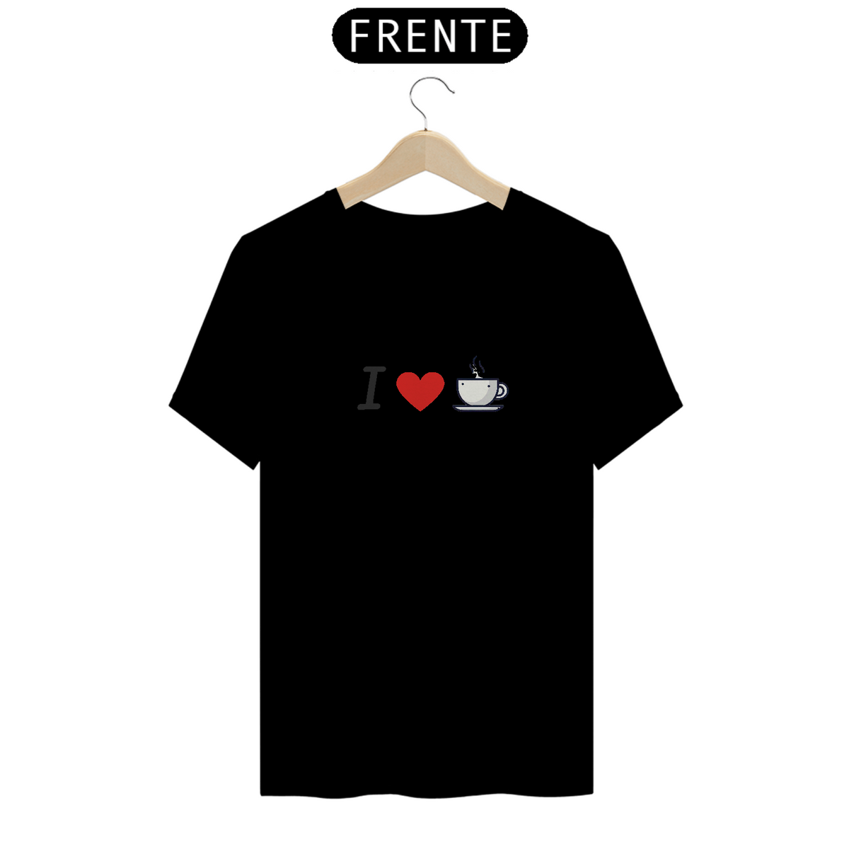 Nome do produto: Camiseta I Love Coffee