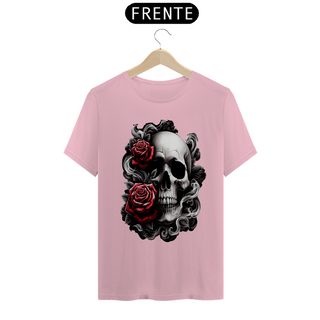 Nome do produtoCamiseta Caveira e Rosas