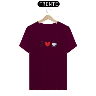 Nome do produtoCamiseta I Love Coffee