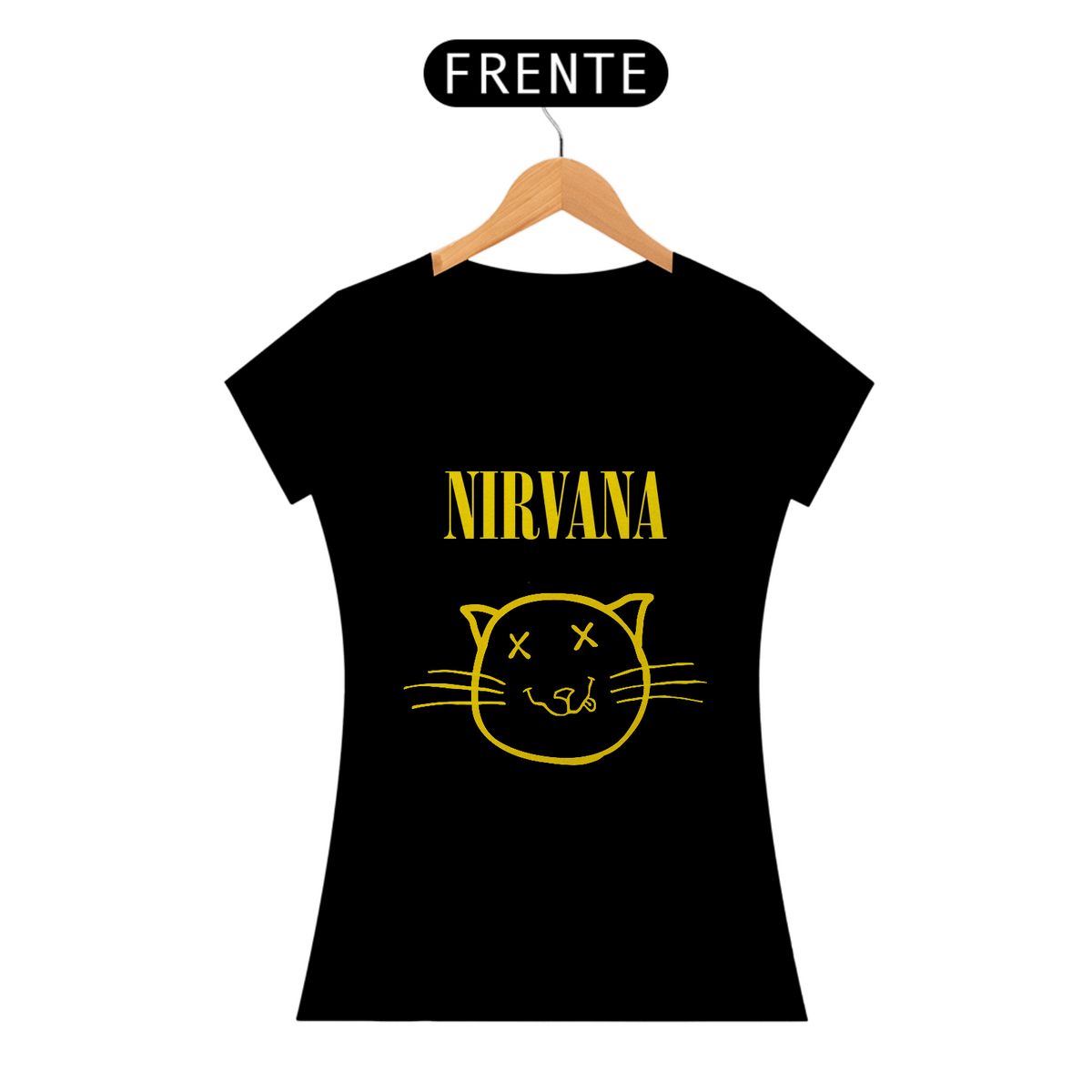 Nome do produto: Nirvana - Cat Smile - FEM