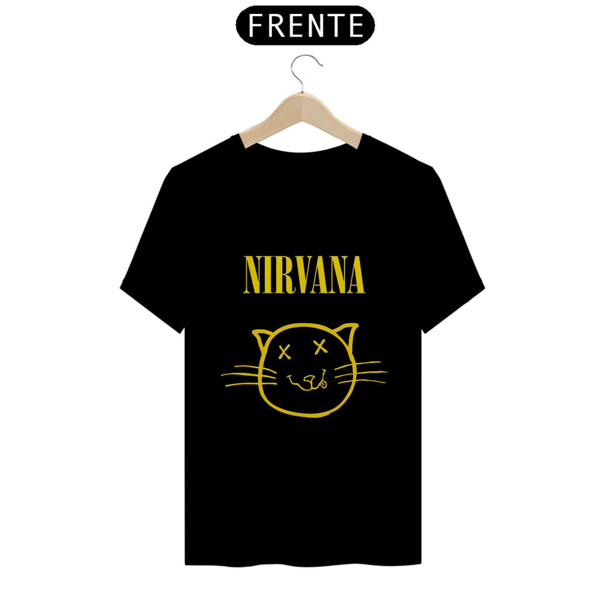Nome do produto: Nirvana - Cat Smile - MASC