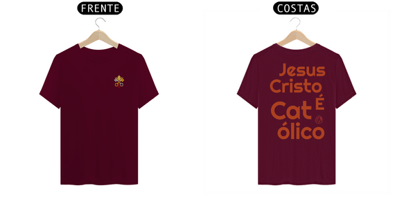 Camiseta Jesus Cristo é Católico