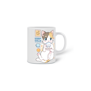 Nome do produtoCaneca gatinho tomando café