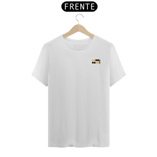 T-shirt Long Road, Logo Pequena, Branca