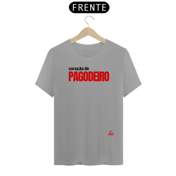 Camiseta de samba com frase 