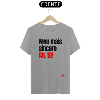 Nome do produtoCamiseta humor com frase irônica 