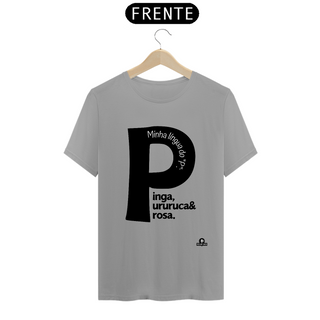 Nome do produtoCamiseta engraçada com a letra 