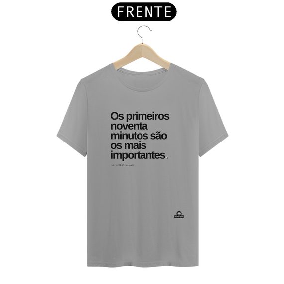 Camiseta com frase de futebol 