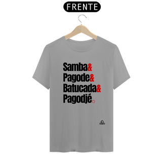 Nome do produtoCamiseta de pagode frase 