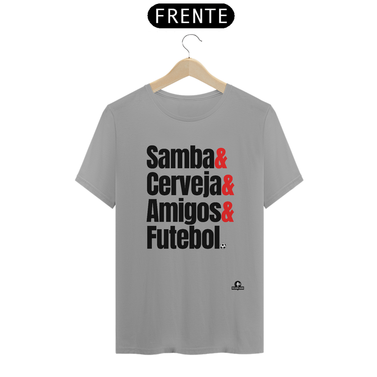 Nome do produto: Camiseta samba frase \