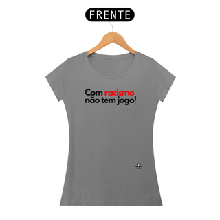 Nome do produtoCamiseta feminina de torcedora com frase 