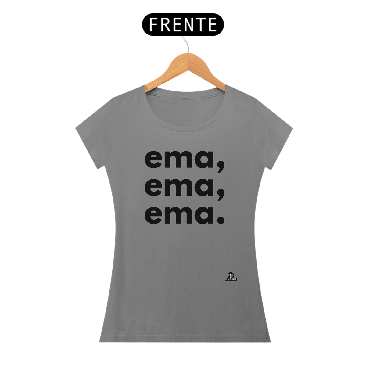 Nome do produto: Camiseta feminina engraçada \