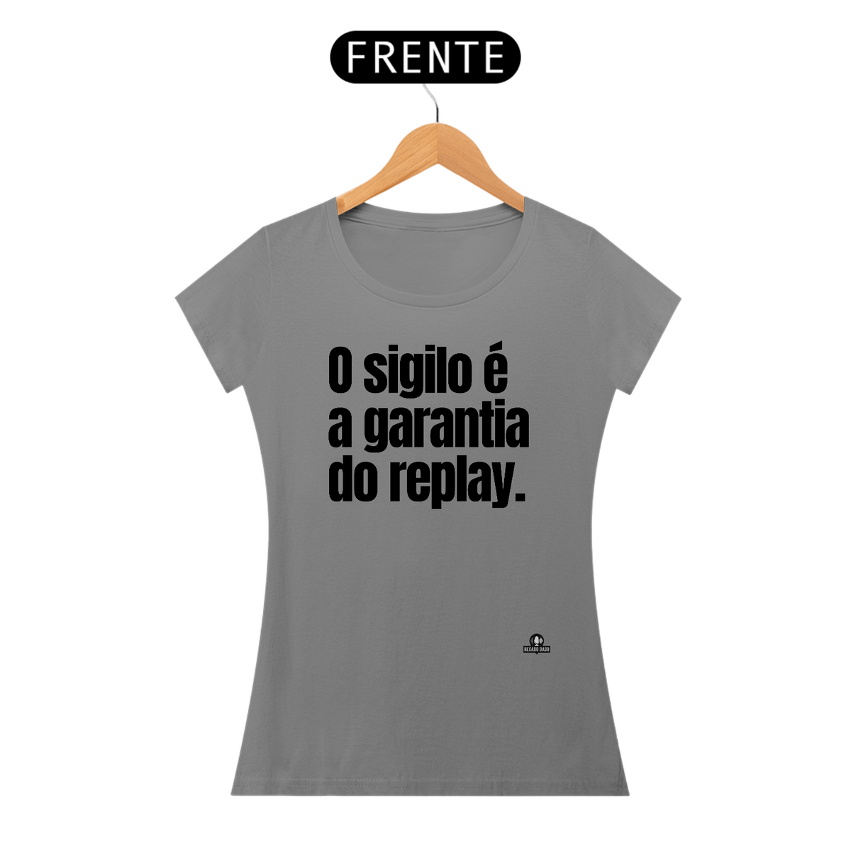 Nome do produto: Camiseta com a frase \