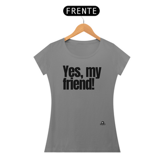 Nome do produtoCamiseta feminina engraçada com frase 