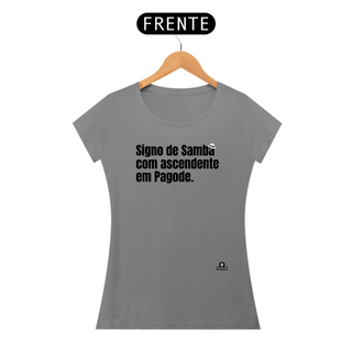 Nome do produtoCamiseta feminina musical frase 