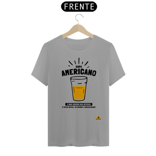 Nome do produtoCamiseta em homenagem ao mais iconico copo brasileiro: o copo americano.