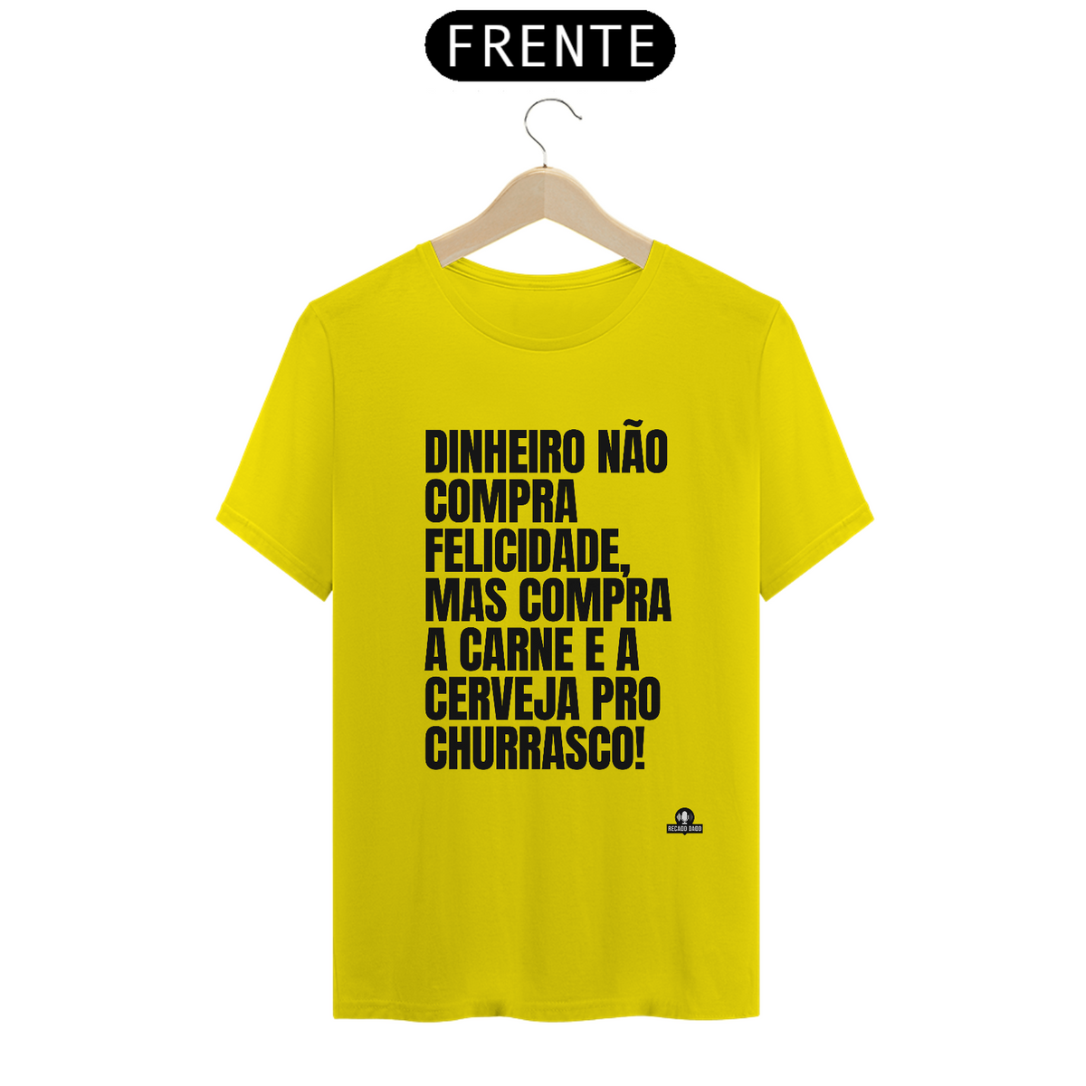 Nome do produto: Camiseta divertida com frase \