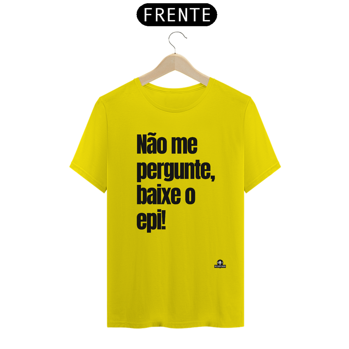 Nome do produto: Camiseta de humor com frase \