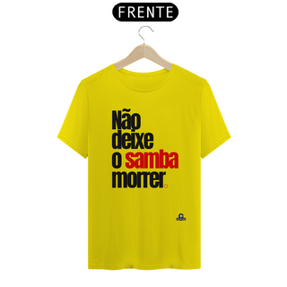 Nome do produtoCamiseta samba com frase 