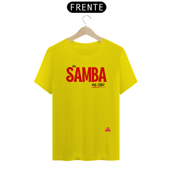 Camiseta de sambista com frase 