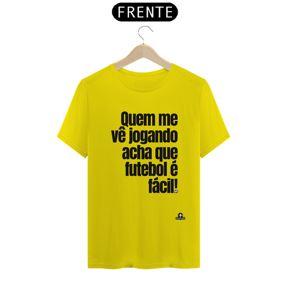 Camiseta frase de futebol 