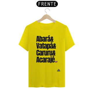 Nome do produtoCamiseta Delícias da Bahia, com a frase 