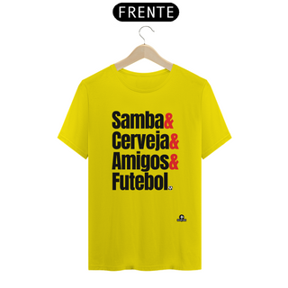 Nome do produtoCamiseta samba frase 