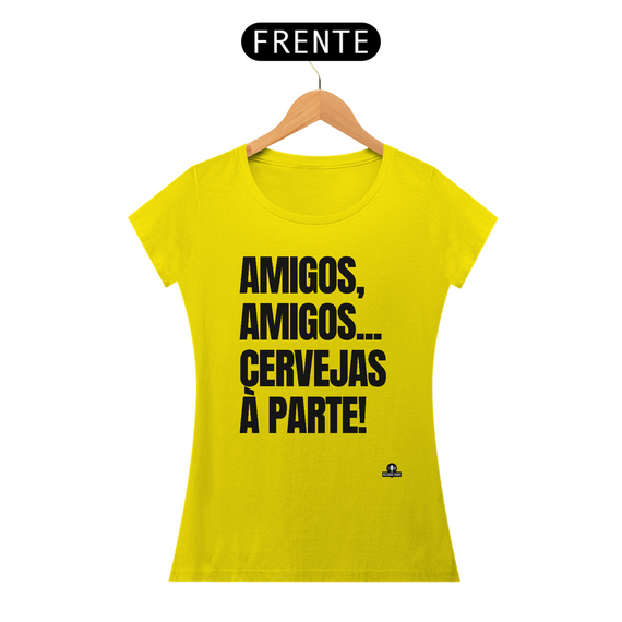 Camiseta de boteco feminina com frase 