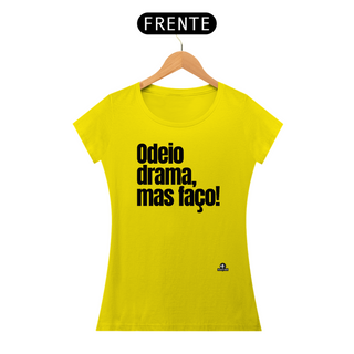 Nome do produtoCamiseta feminina baby long com a frase engraçada 