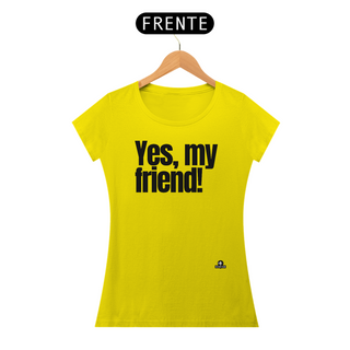 Nome do produtoCamiseta feminina engraçada com frase 