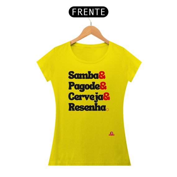 Camiseta feminina de fim de semana com frase 