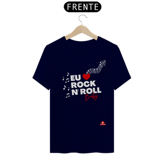 Nome do produtoCamiseta de rock estilizada com a frase 