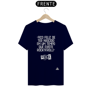 Nome do produtoCamiseta de rock com frase 