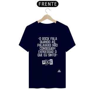 Nome do produtoCamiseta de rock com frase 