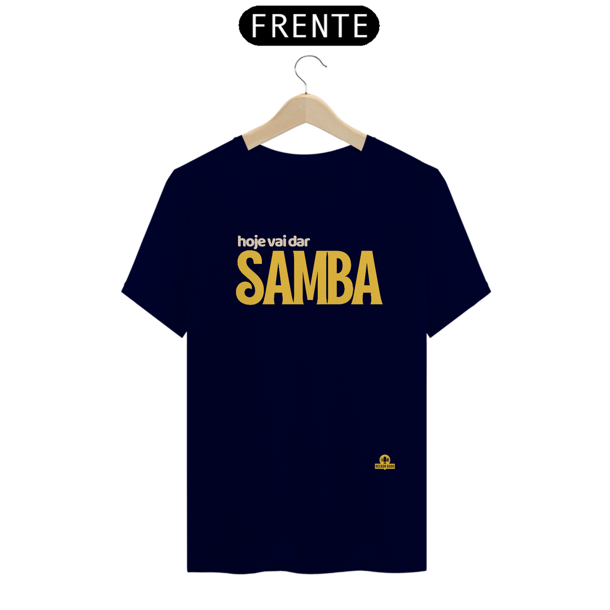 Nome do produto: Camiseta samba frase \