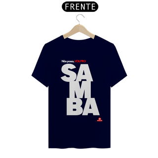 Nome do produtoCamiseta de samba e frase 