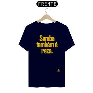 Nome do produtoCamiseta de samba com a frase 