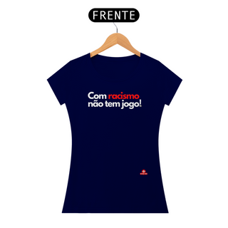 Nome do produtoCamiseta feminina de torcedora com frase 