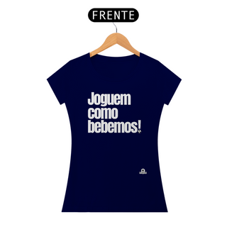 Nome do produtoCamiseta feminina engraçada com frase de futebol 