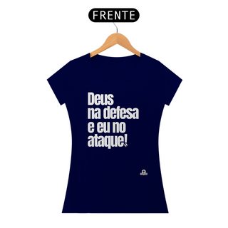 Nome do produtoCamiseta feminina com a frase 