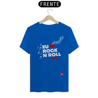 Nome do produtoCamiseta de rock estilizada com a frase 