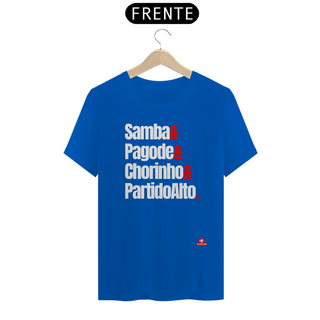 Nome do produtoCamiseta de samba com frase 